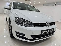 Volkswagen Golf A7 1.4 TSI AT 2015 White